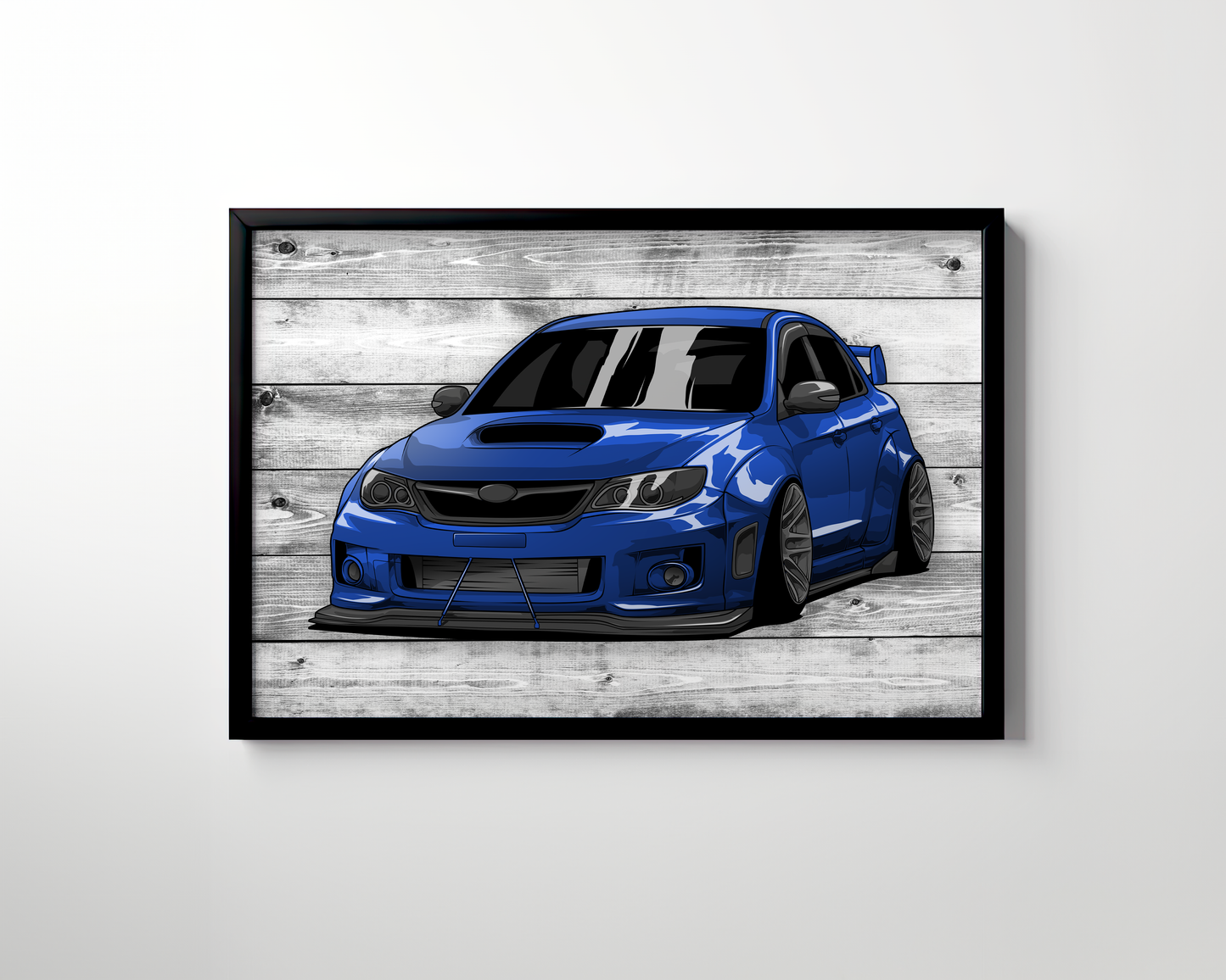 SUBARU WRX CANVAS ART