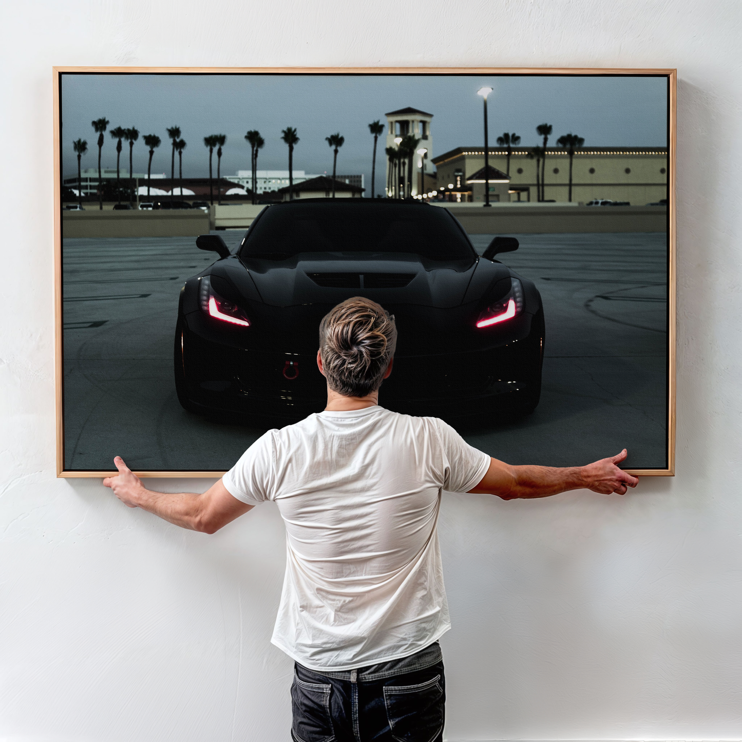 CORVETTE CANVAS ART