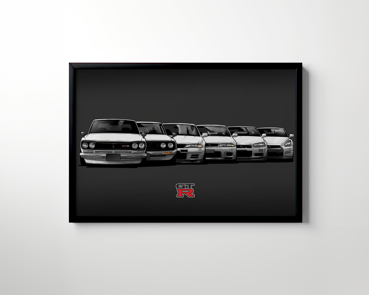 GTR GENERATION CANVAS WALL ART