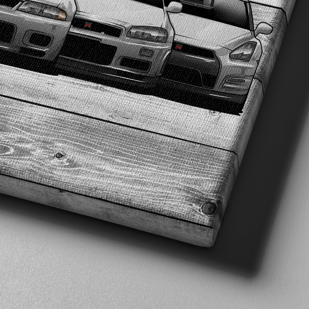 GTR GENERATION CANVAS WALL ART