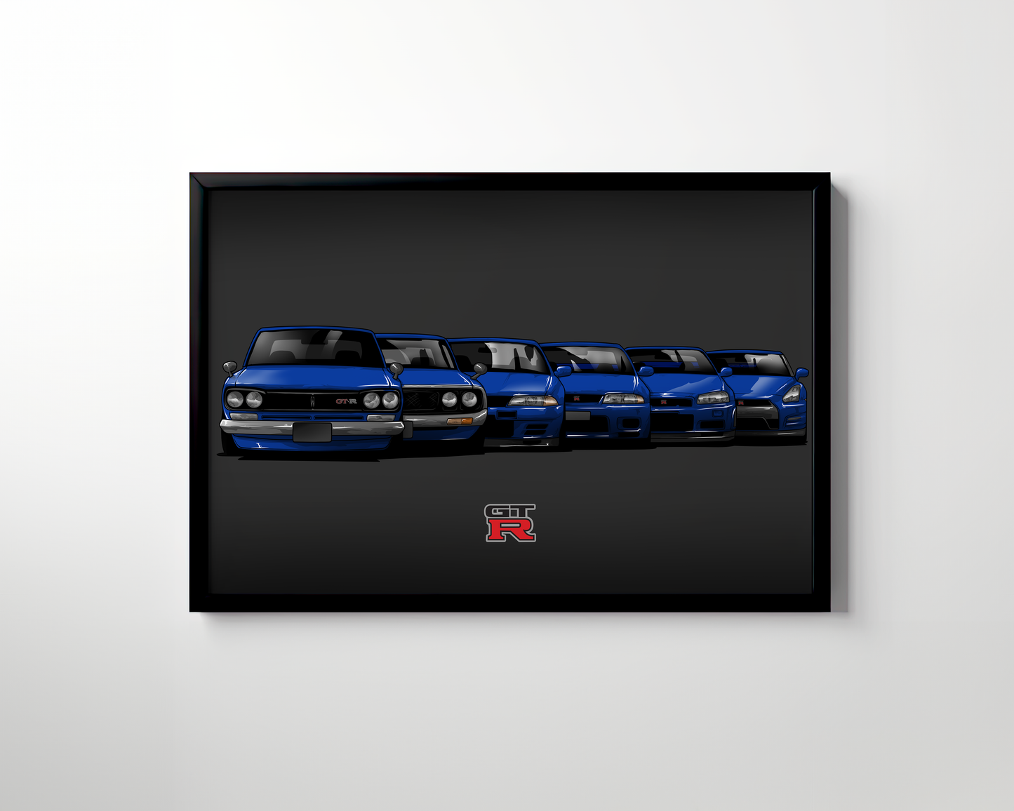 GTR GENERATION CANVAS WALL ART