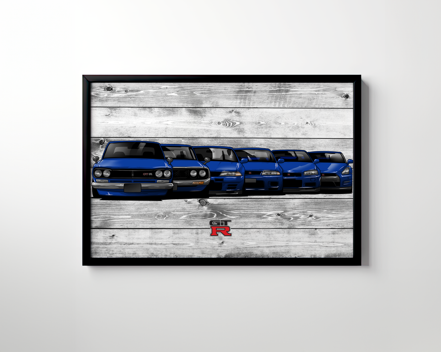 GTR GENERATION CANVAS WALL ART