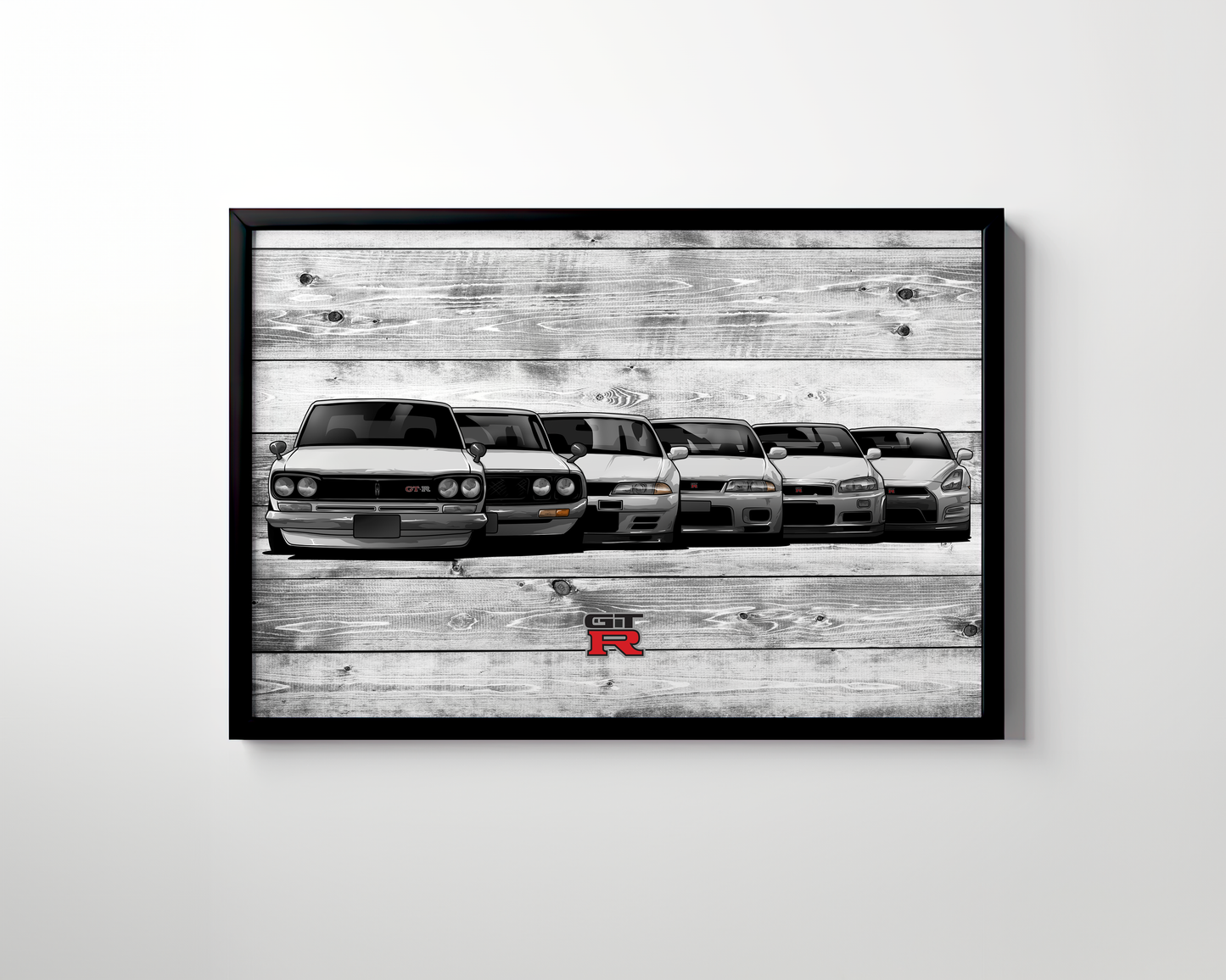 GTR GENERATION CANVAS WALL ART