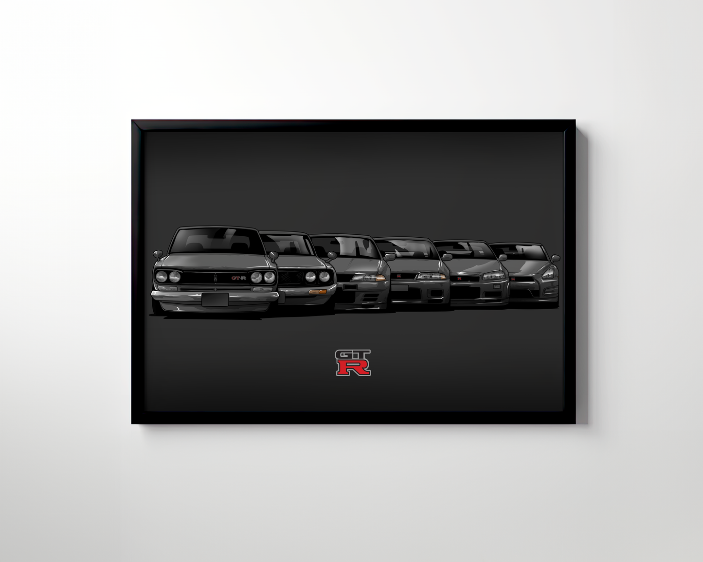 GTR GENERATION CANVAS WALL ART