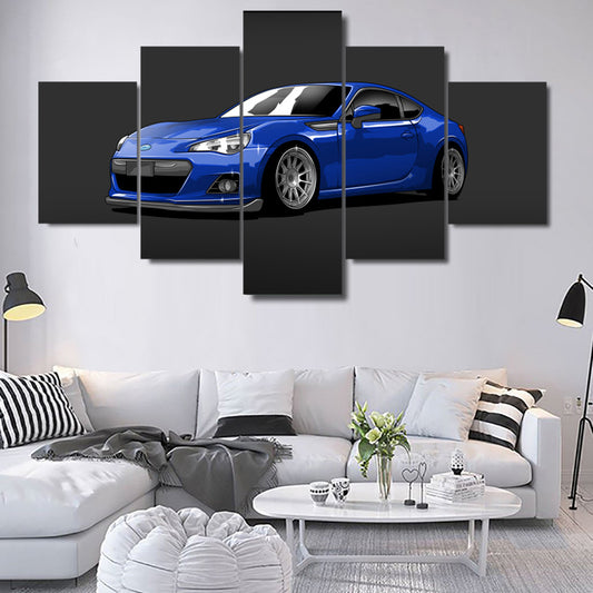 SUBARU BRZ CANVAS ART