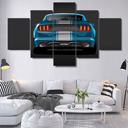 SHELBY CANVAS ART