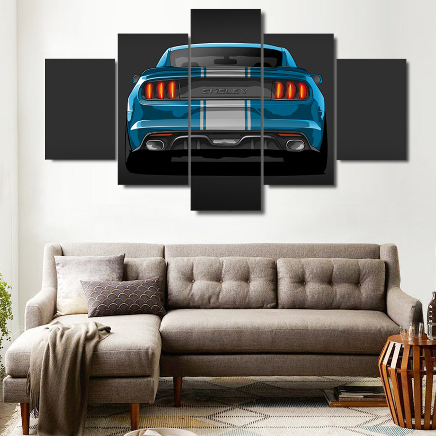 SHELBY CANVAS ART