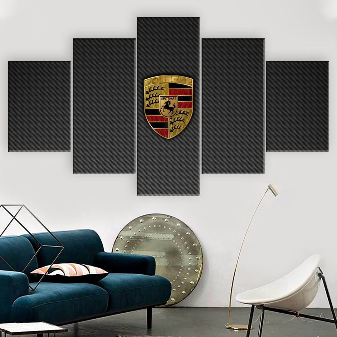 PORSCHE CAR WALL ART