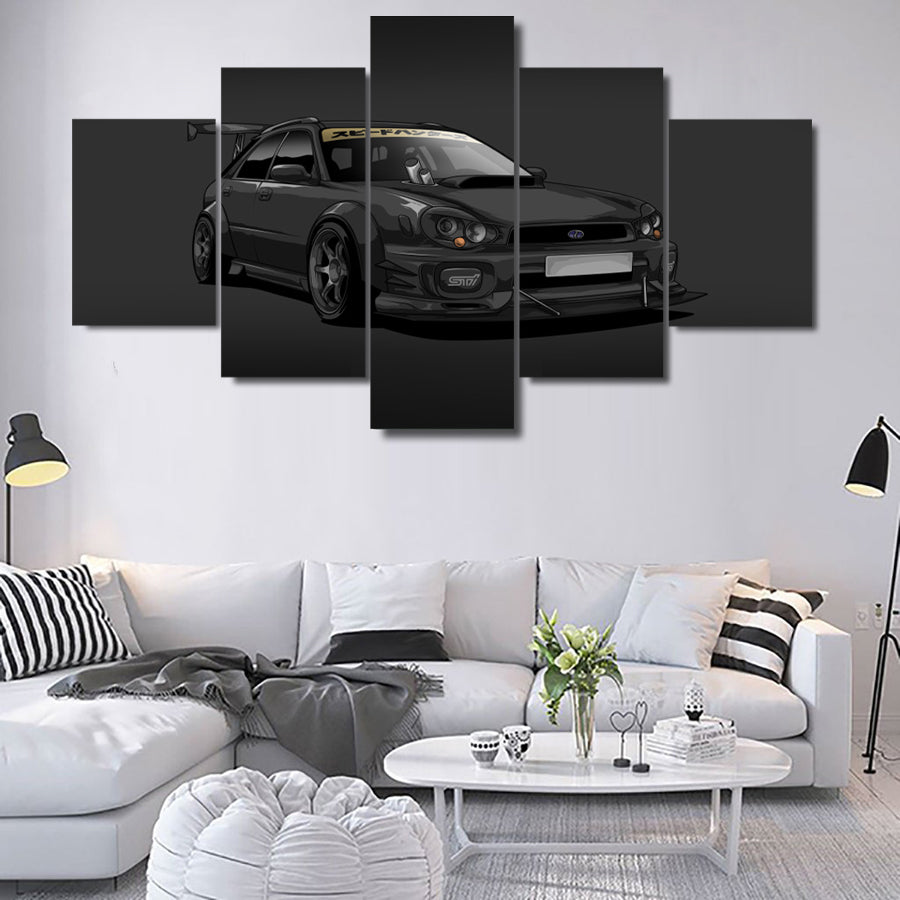 SUBARU WRX CANVAS ART