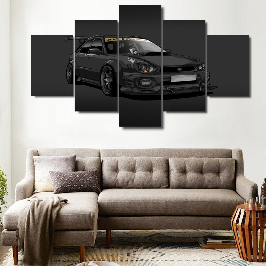 SUBARU WRX CANVAS ART