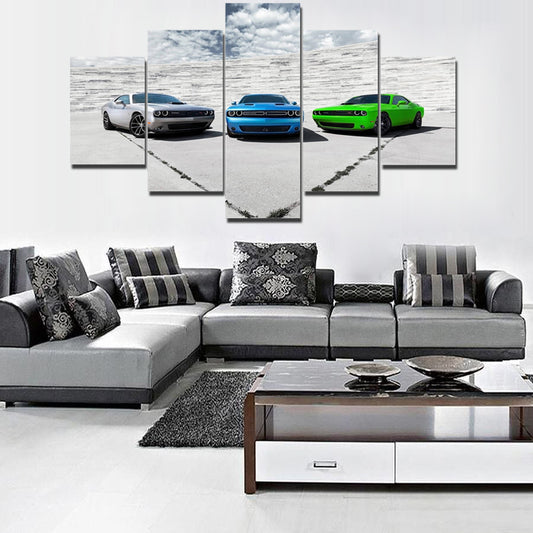 MUSCLE CAR CANVAS ART