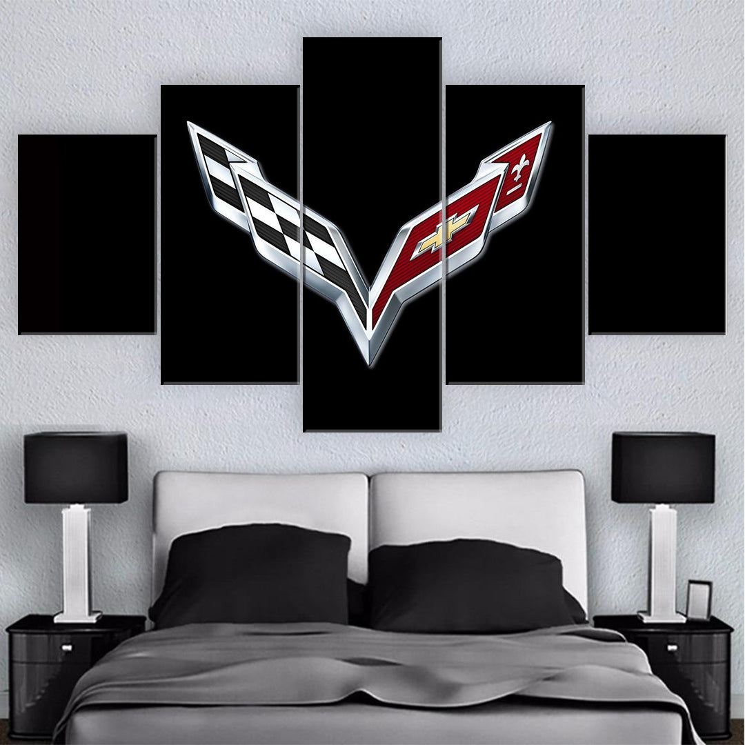 CHEVROLET CORVETTE CAR WALL ART