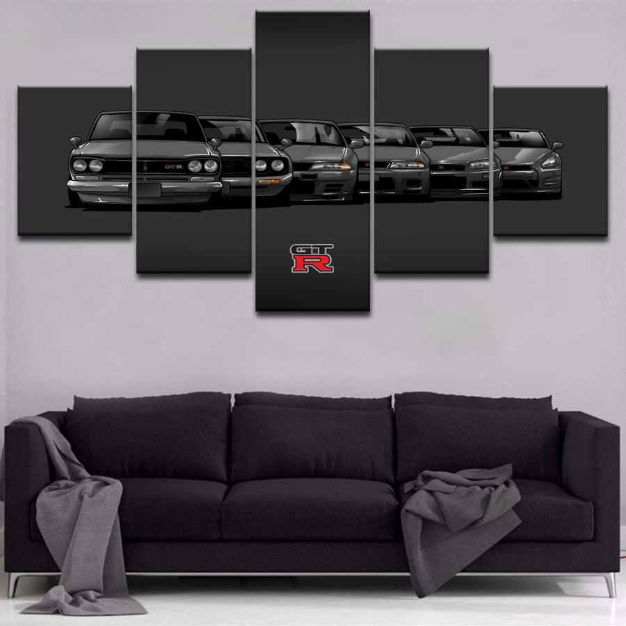 GTR GENERATION CANVAS WALL ART