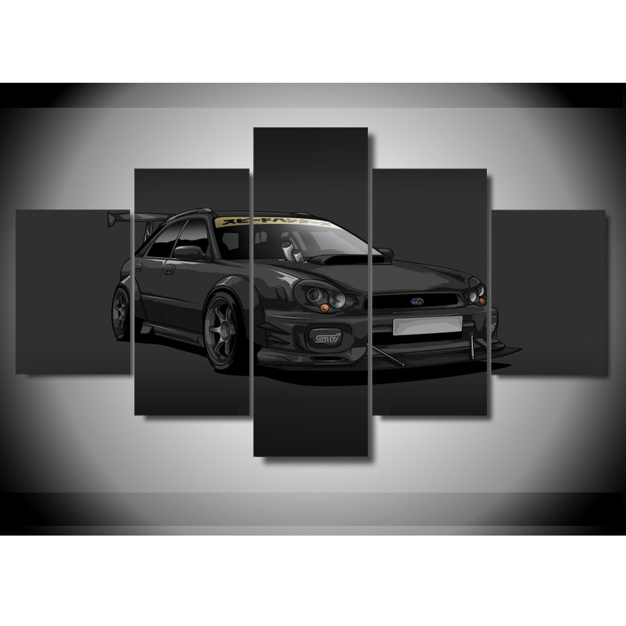 SUBARU WRX CANVAS ART