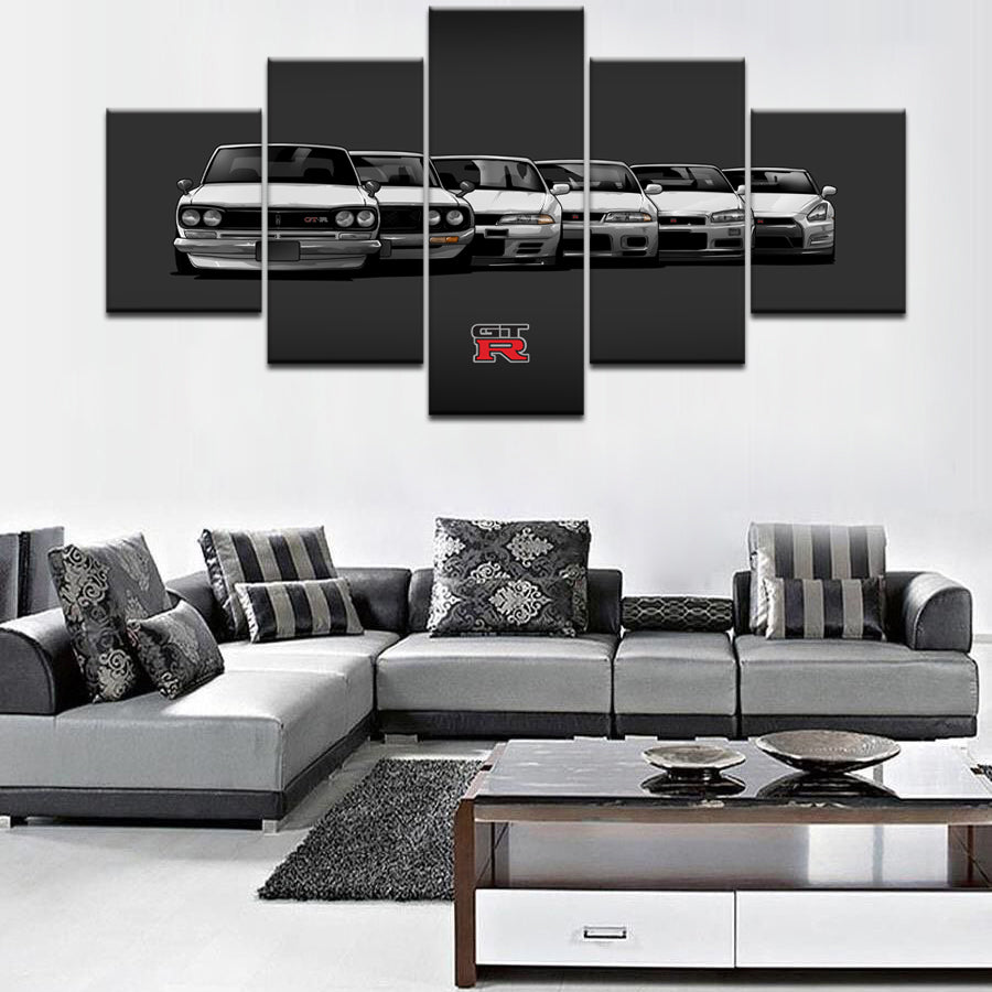 GTR GENERATION CANVAS WALL ART