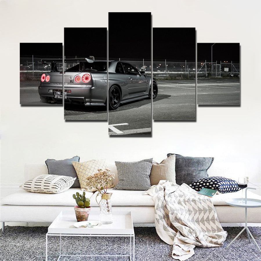 JDM CAR CANVAS ART