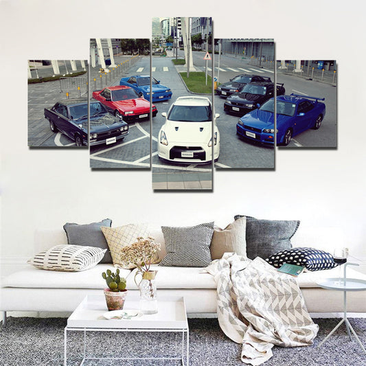 JDM CAR CANVAS ART