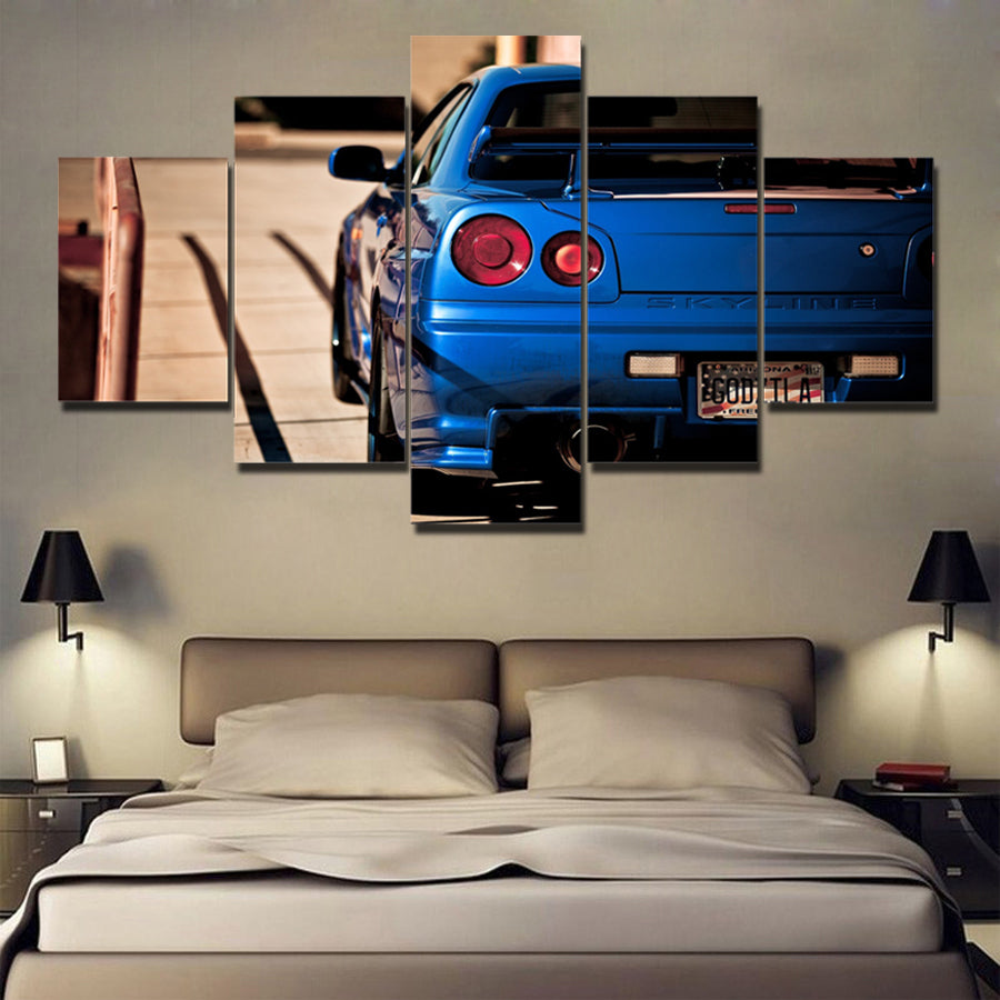 JDM CAR CANVAS ART