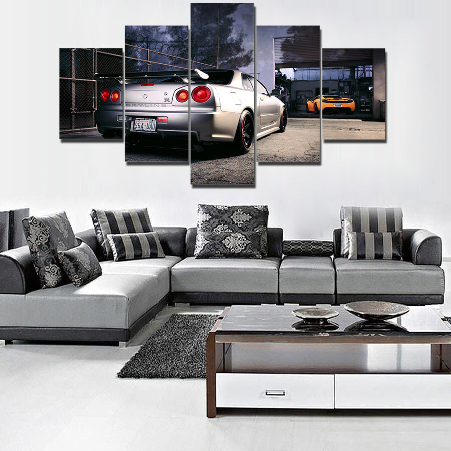 JDM CAR CANVAS ART