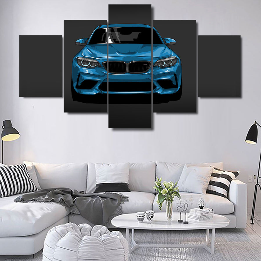 BMW M2 CANVAS ART