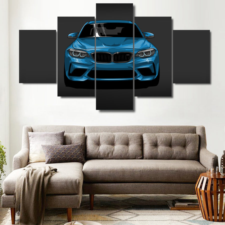 BMW M2 CANVAS ART