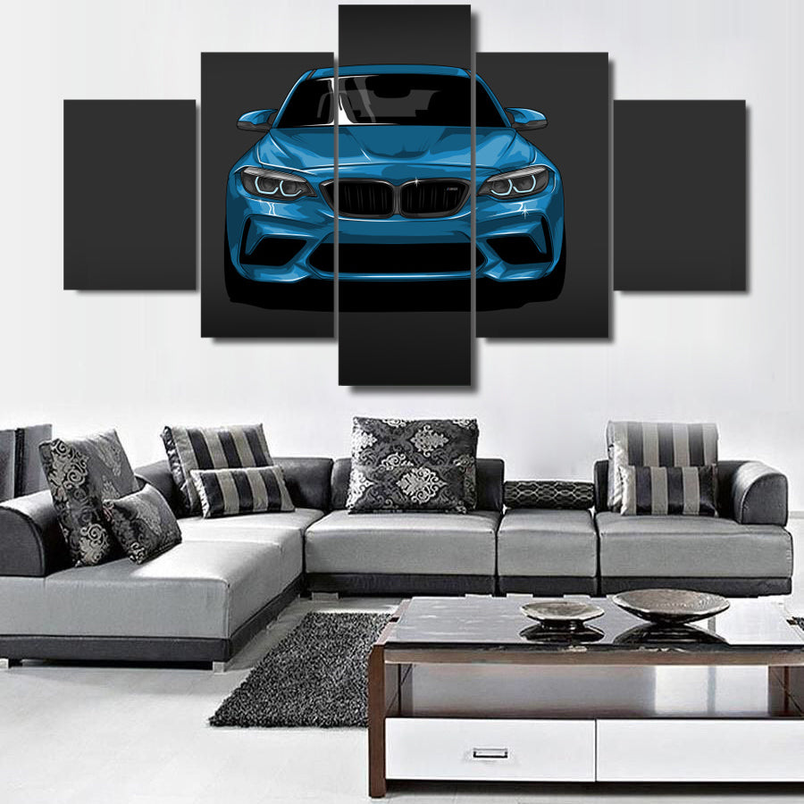 BMW M2 CANVAS ART