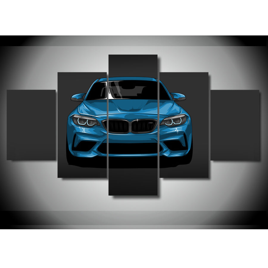 BMW M2 CANVAS ART