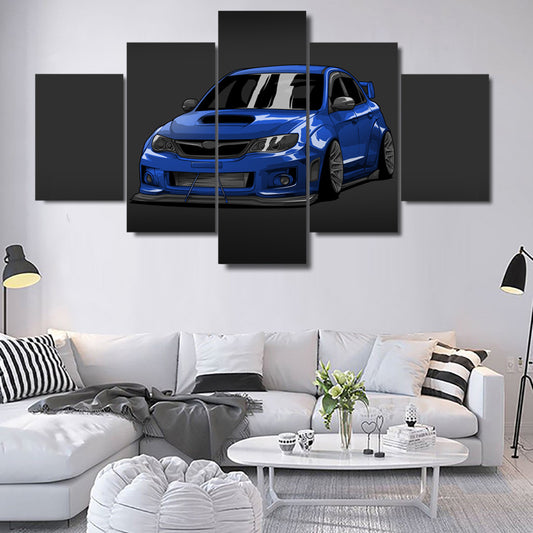 SUBARU WRX CANVAS ART