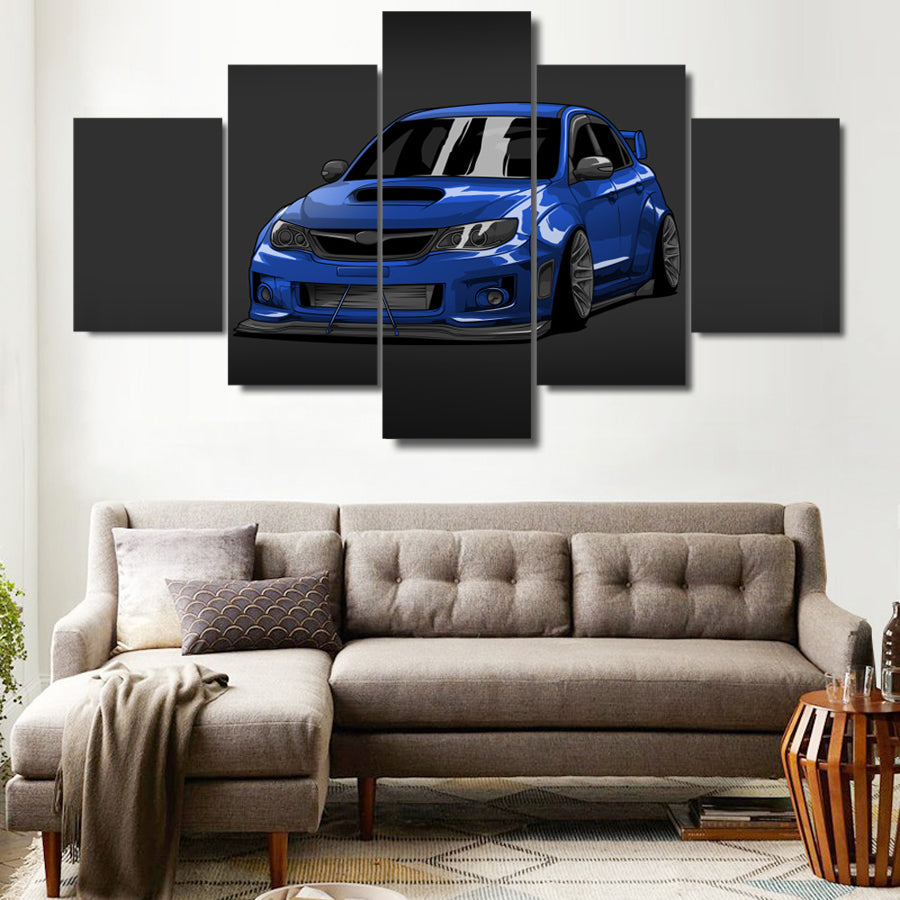 SUBARU WRX CANVAS ART