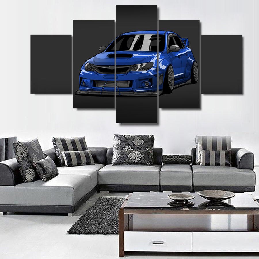 SUBARU WRX CANVAS ART