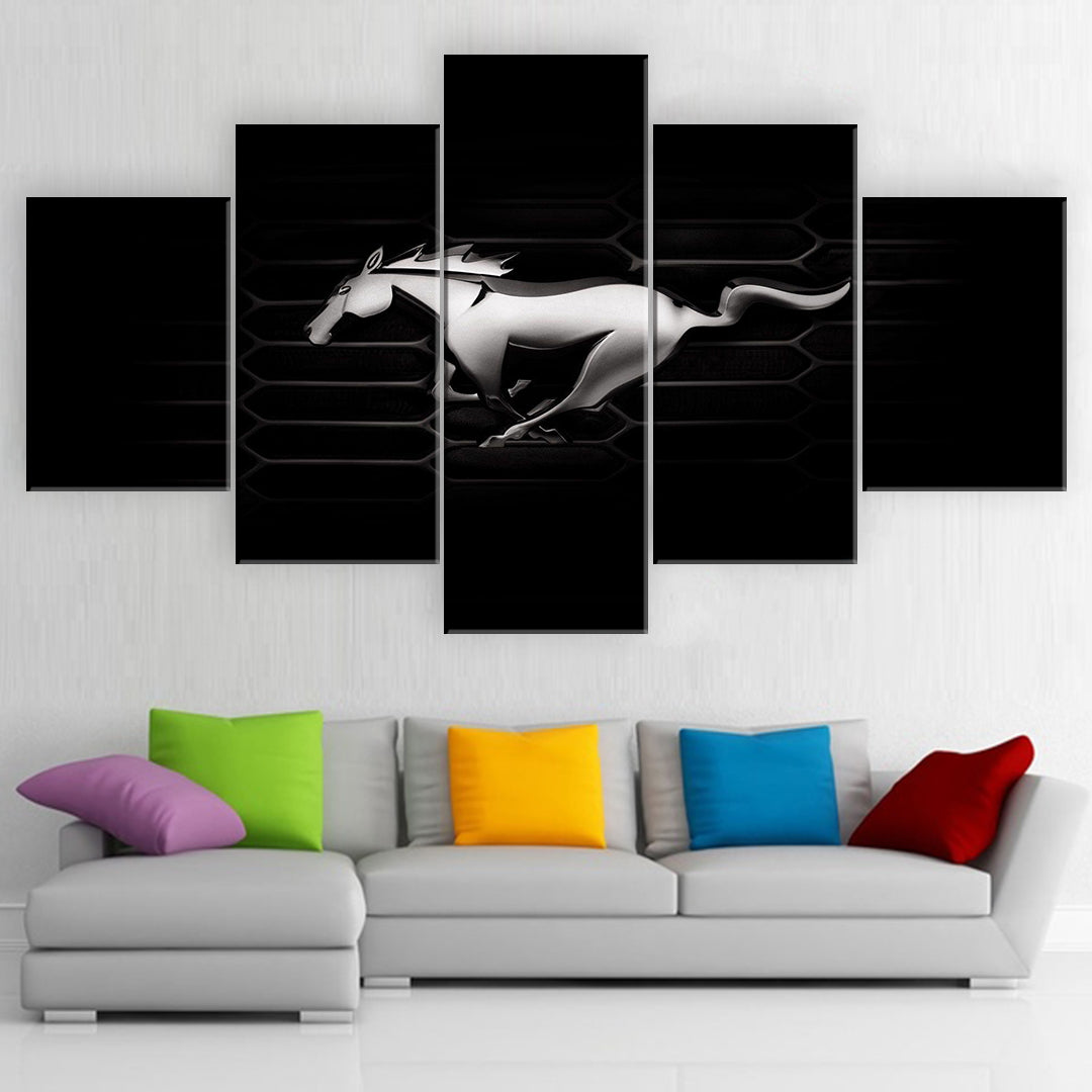 MUSTANG CAR WALL ART