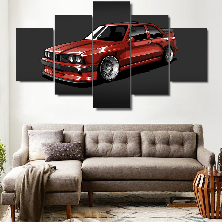 BMW M3 CANVAS ART