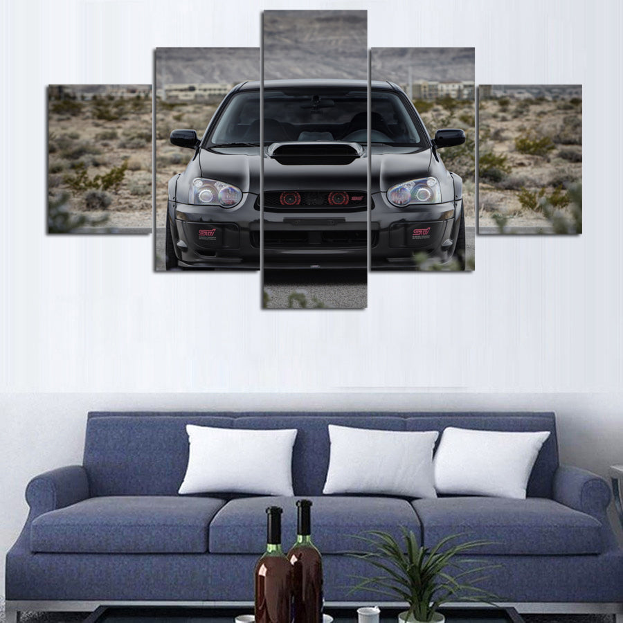 Subie canvas art