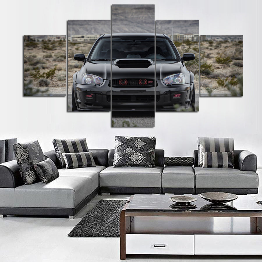 Subie canvas art