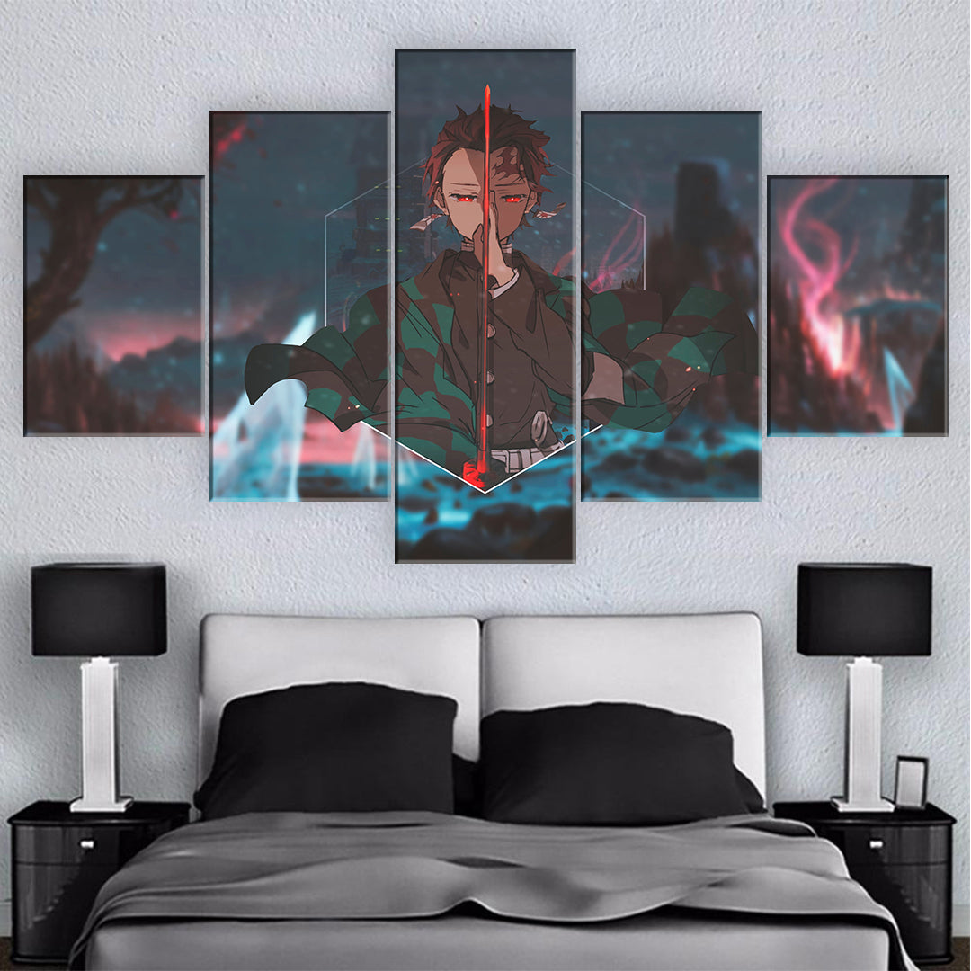 DEMON SLAYER CANVAS ART