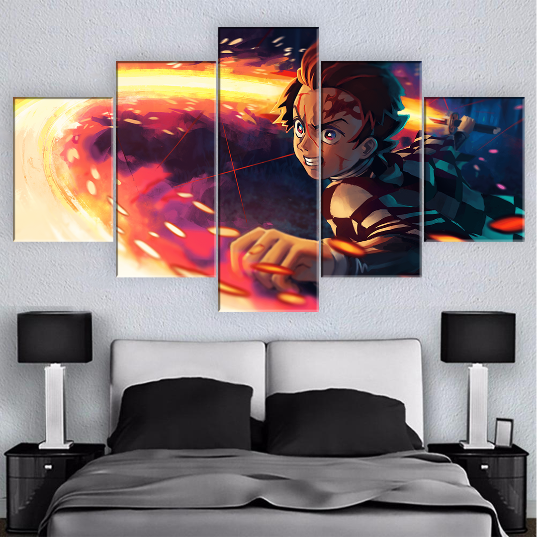 DEMON SLAYER CANVAS ART