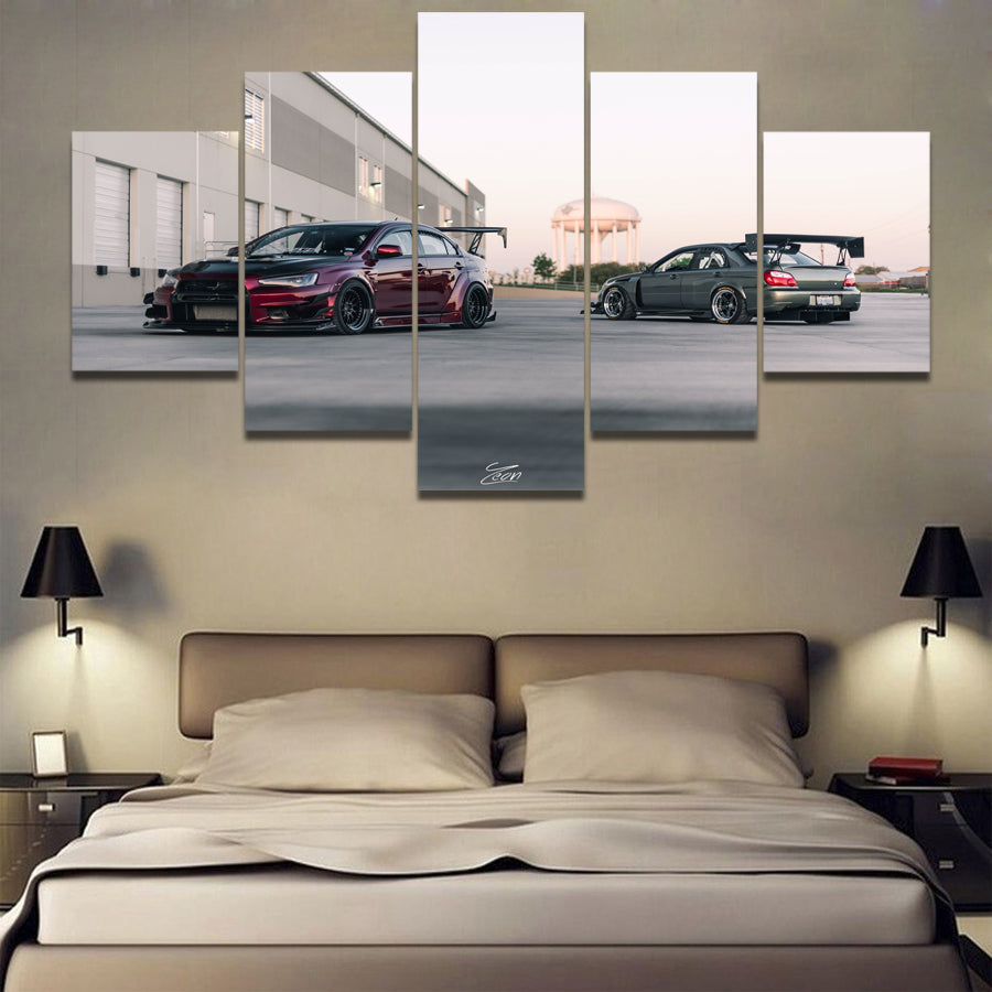 EVO WRX CANVAS ART