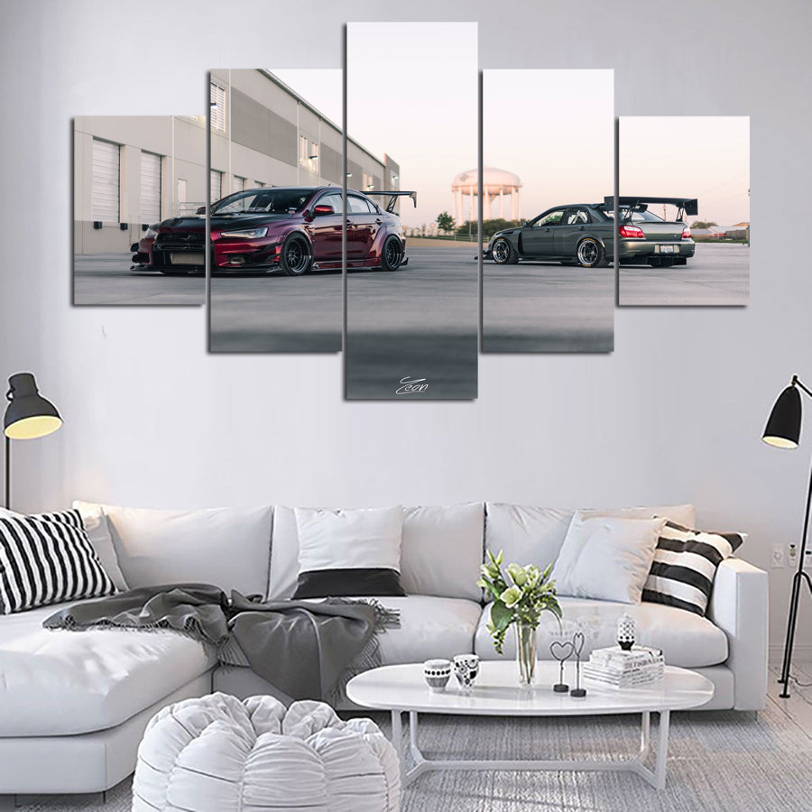 EVO WRX CANVAS ART