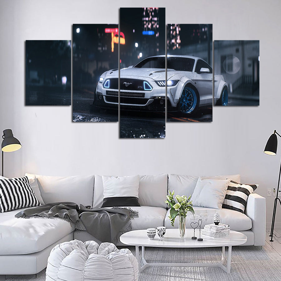 MUSTANG CANVAS ART