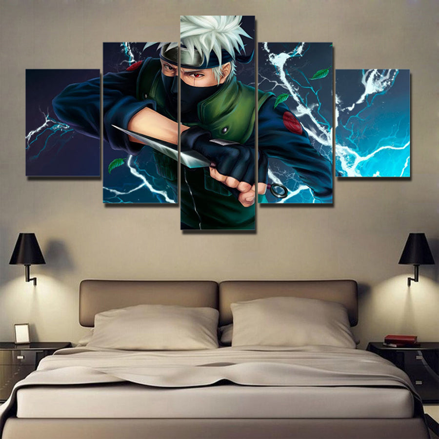 KAKASHI LIGHTNING BLADE CANVAS