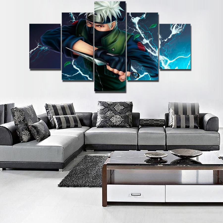 KAKASHI LIGHTNING BLADE CANVAS