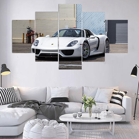 PORSCHE SPYDER CANVAS ART