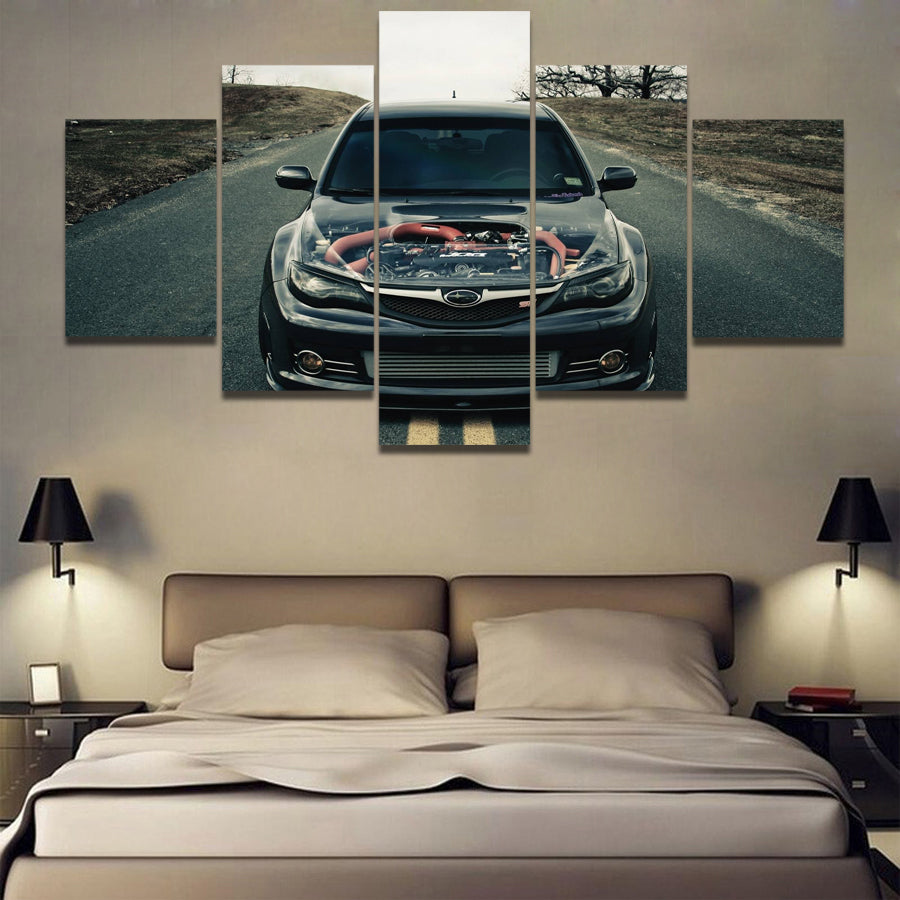 Subie car art