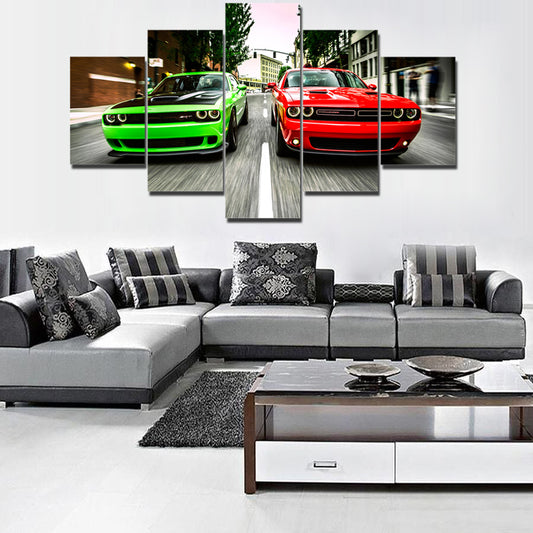 MUSCLE CAR CANVAS ART