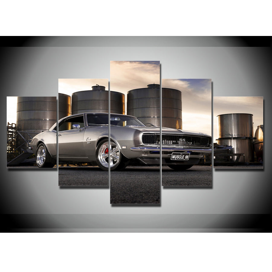 MUSCLE CAR CANVAS ART