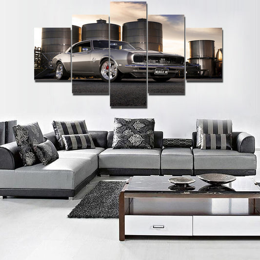 MUSCLE CAR CANVAS ART