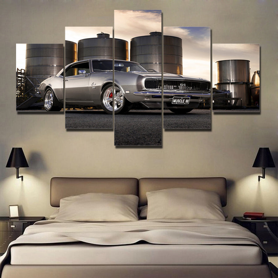 MUSCLE CAR CANVAS ART