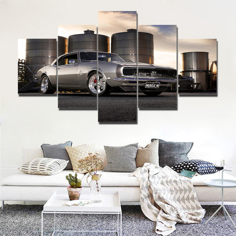 MUSCLE CAR CANVAS ART