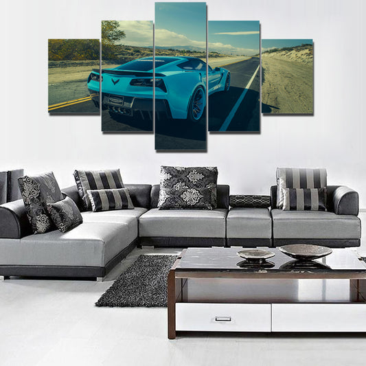 MUSCLE CAR CANVAS ART