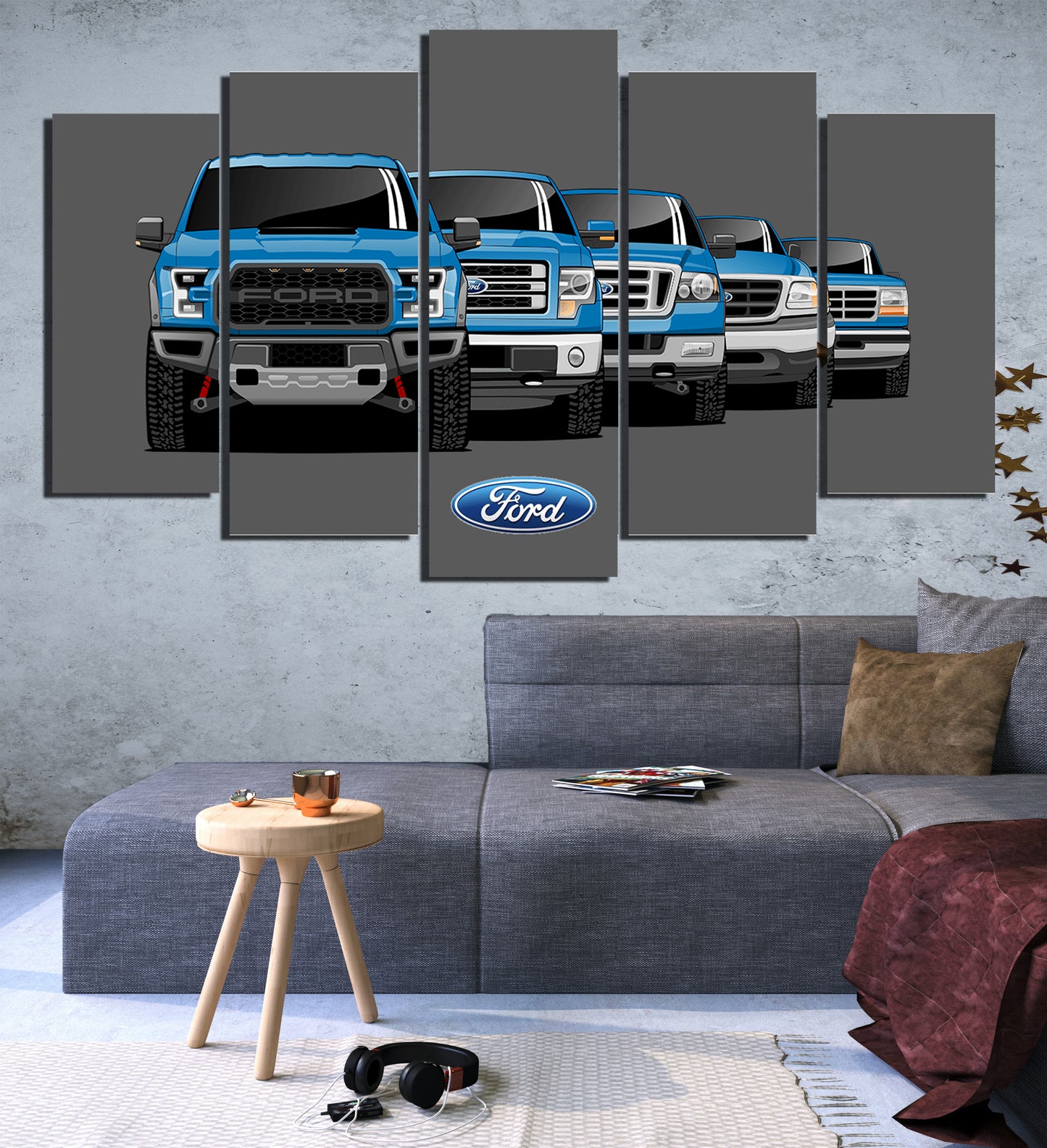 FORD F-150 GENERATIONS WALL ART